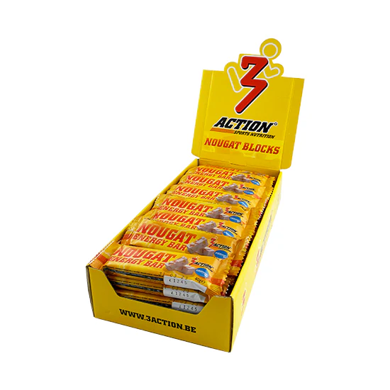 3Action Nougat Energy Bar