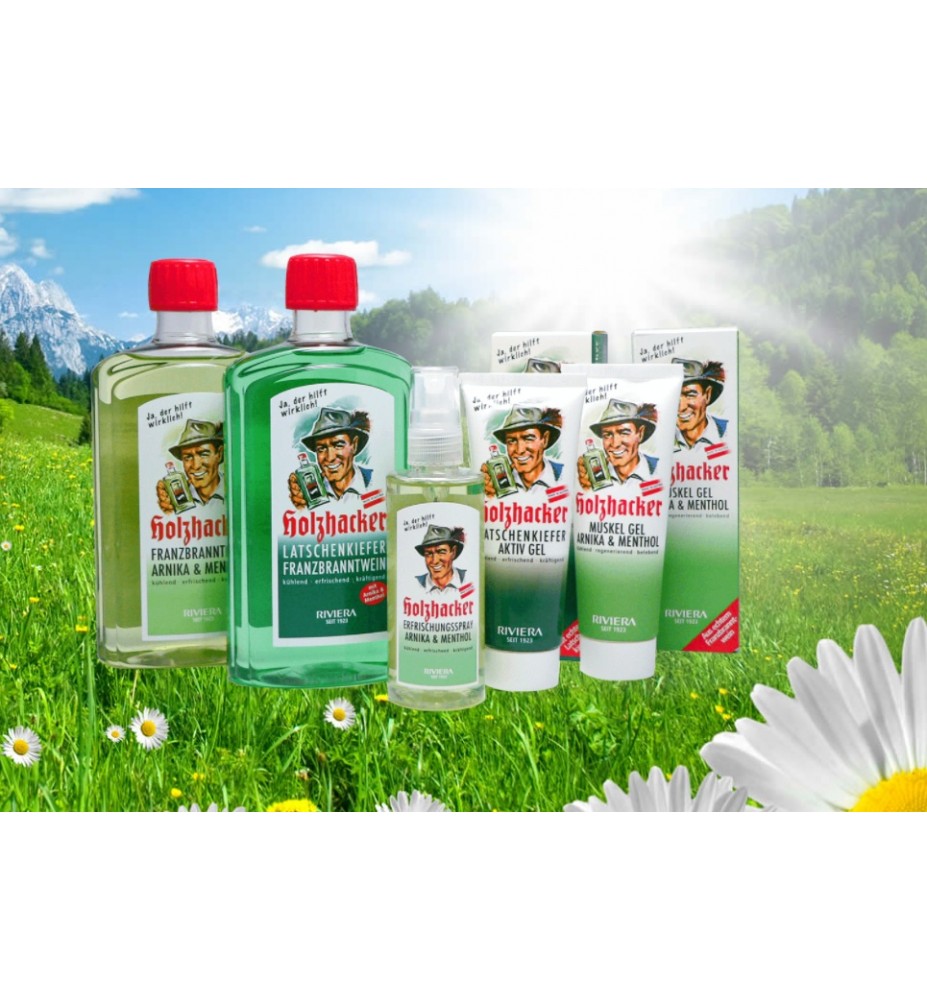 Holzhacker Gel muscular con Árnica & mentol 75 ml