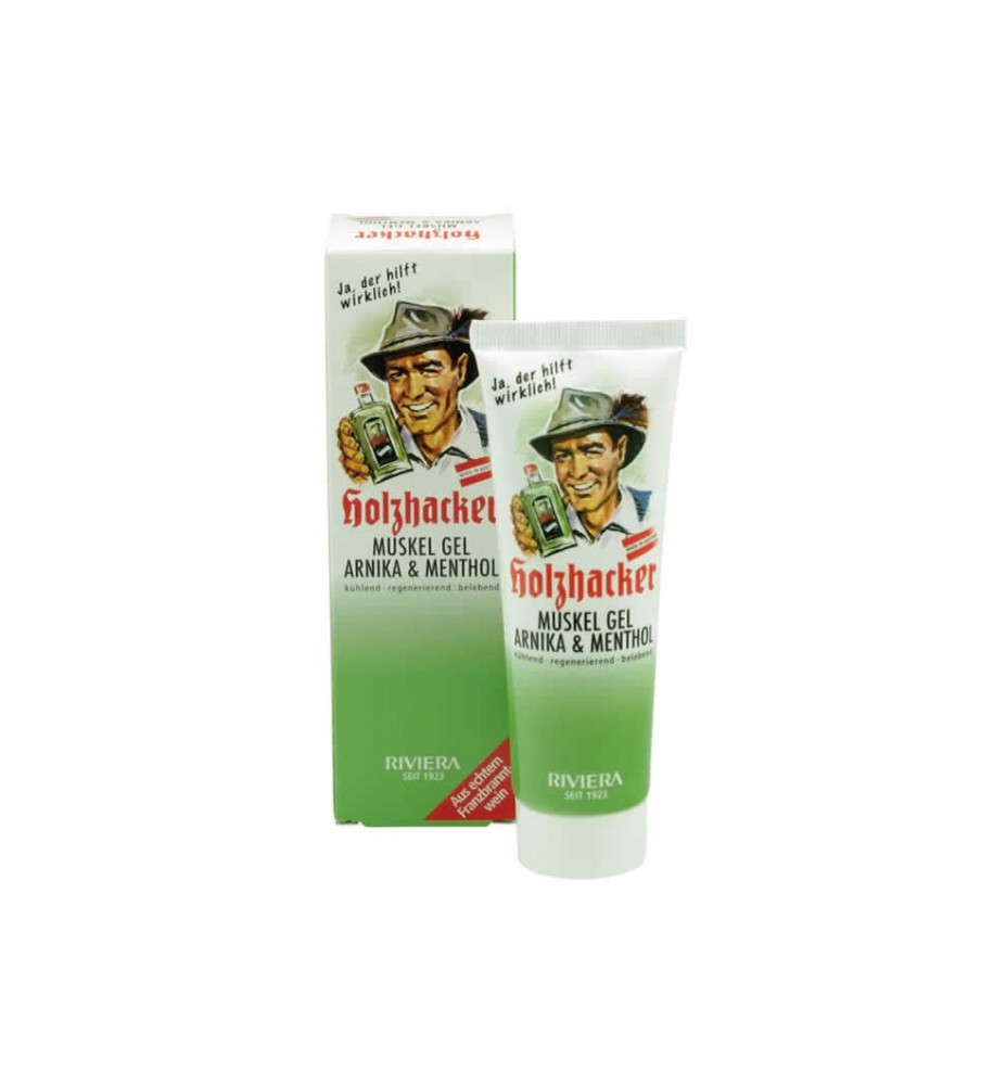 Holzhacker Gel muscular con Árnica & mentol 75 ml