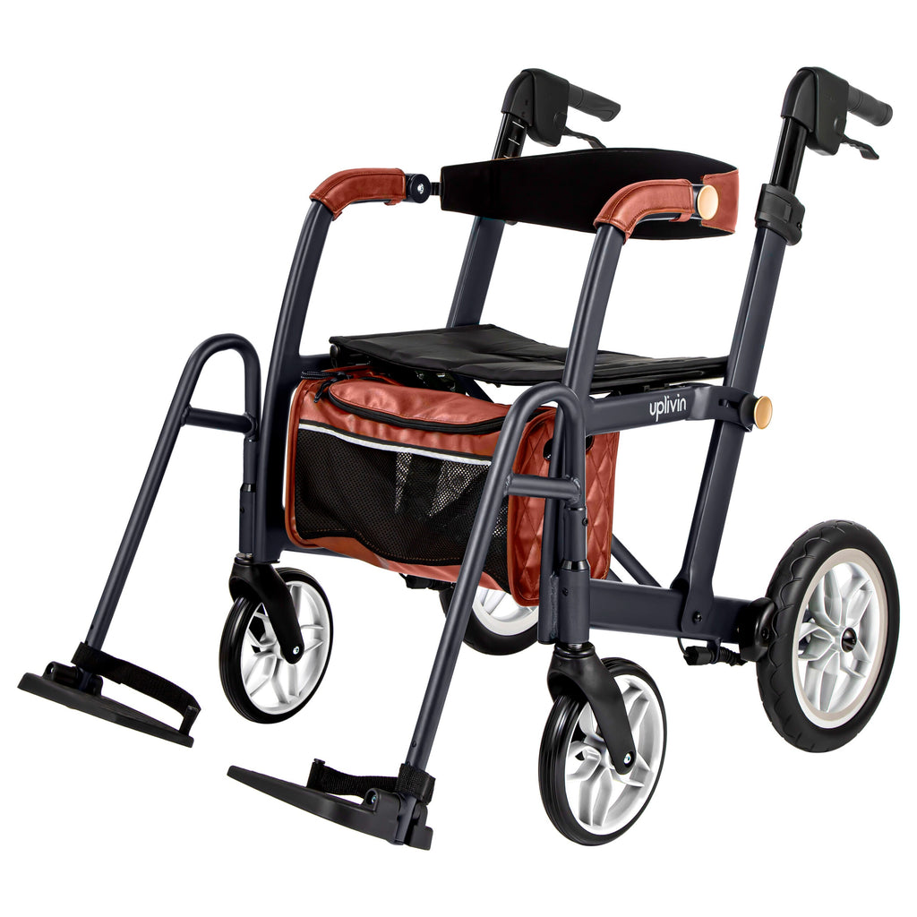 Rollator y Silla de Ruedas 2 en 1 Glide