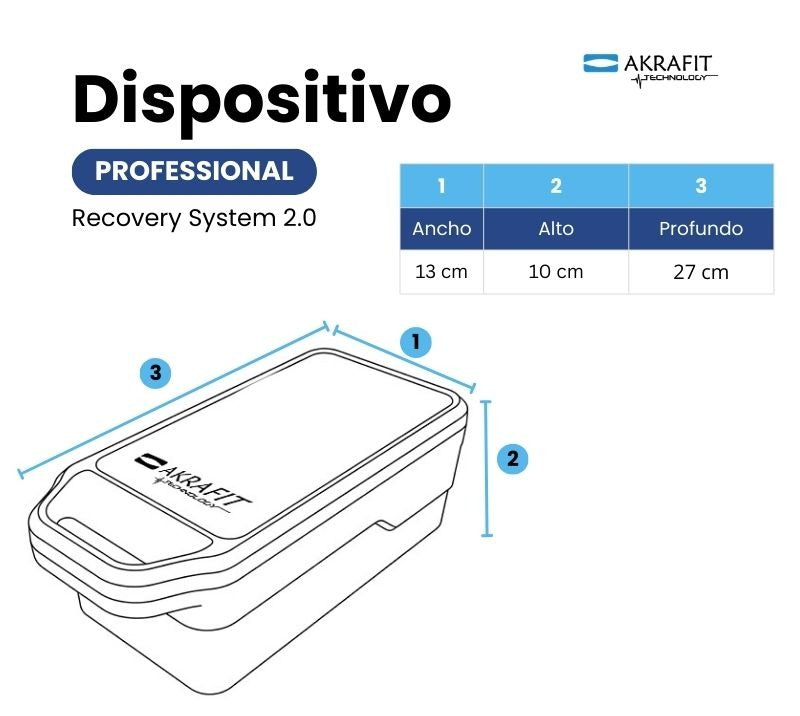 Akrafit Presoterapia Recovery System Sport 2.0 + Pants