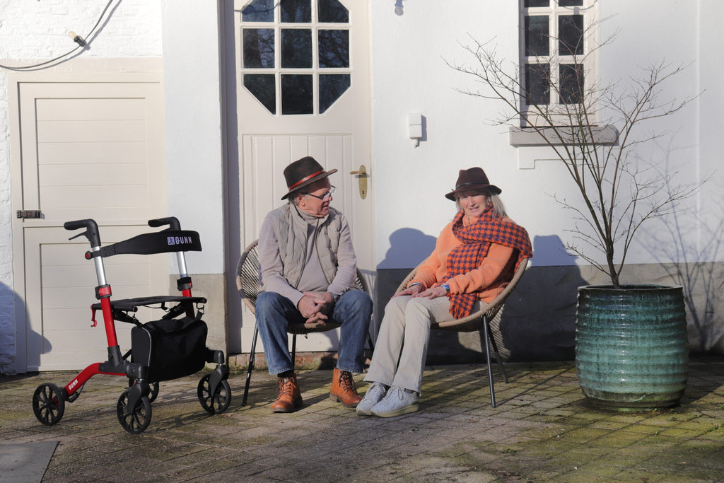 Andador Rollator Brooklyn Doble Plegado