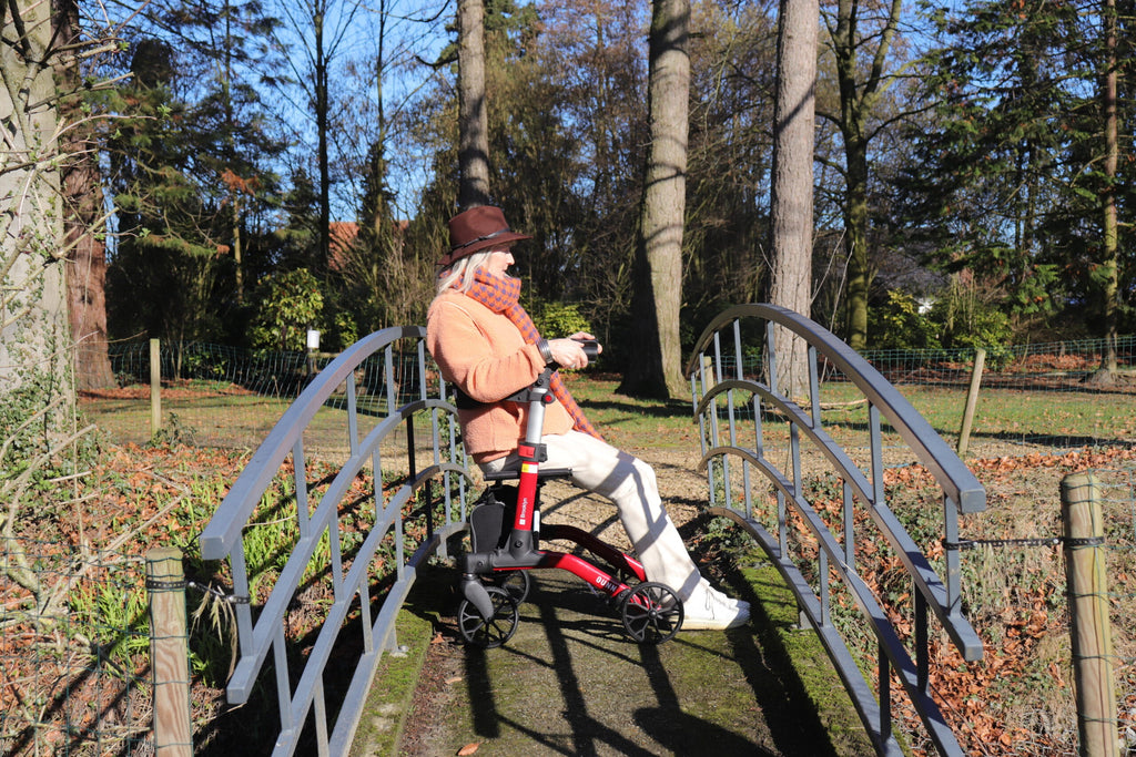Andador Rollator Brooklyn Doble Plegado