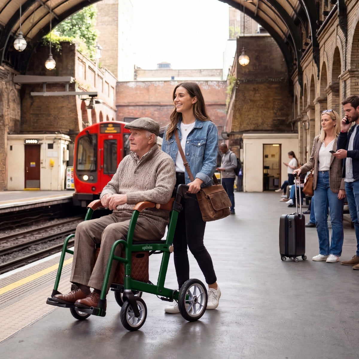 Rollator y Silla de Ruedas 2 en 1 Glide