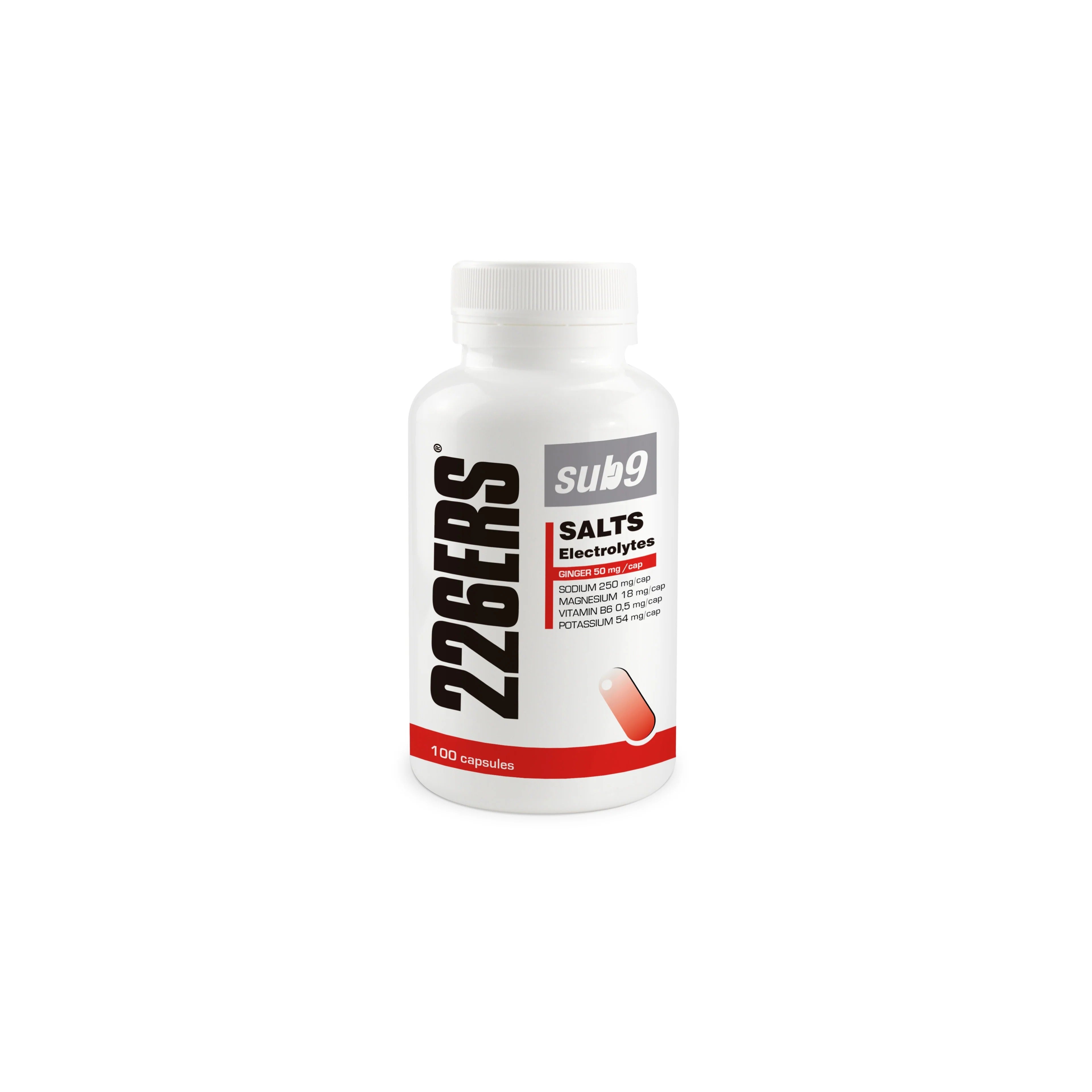 226ERS Sub9 Salts Electrolytes | 100 Cápsulas de Sales | Medigros