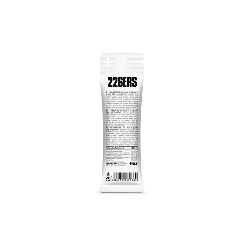 226ERS High Energy Gel 76g | Gel con Ciclodextrina | Medigros